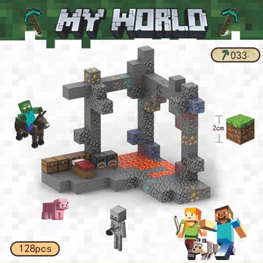 Cavern Explore Magnetic Blocks ( 128 Pcs)