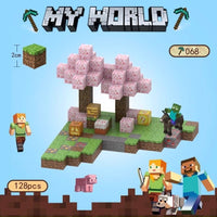 Sakura Land Magnetic Blocks ( 128 Pcs)