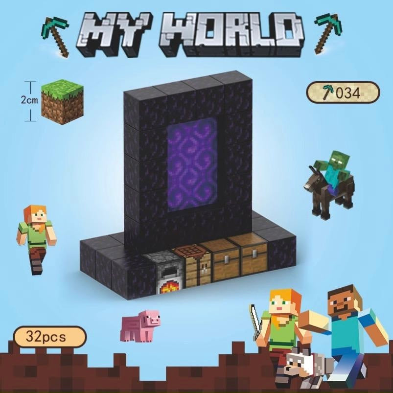 Portal Magnetic Blocks ( 32 Pcs)