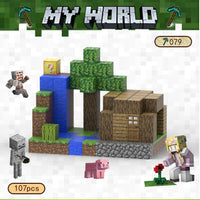 Mini House Magnetic Blocks ( 107 Pcs)