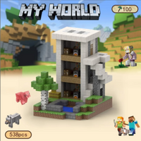 Triplex Apartement Magnetic Blocks ( 538 Pcs)