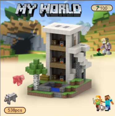 Triplex Apartement Magnetic Blocks ( 538 Pcs)