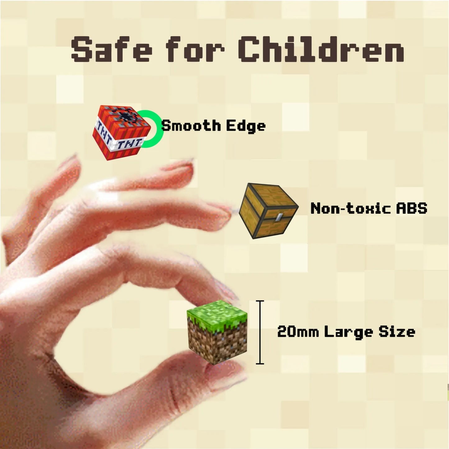 Ranch House Magnetic Blocks ( 100 Pcs)