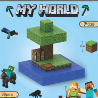 Mini Island Magnetic Blocks ( 38 Pcs)